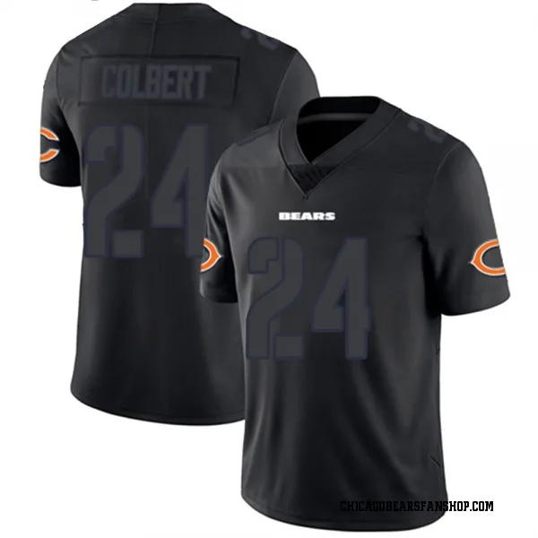 Men's Adrian Colbert Chicago Bears Limited Black Impact Jersey