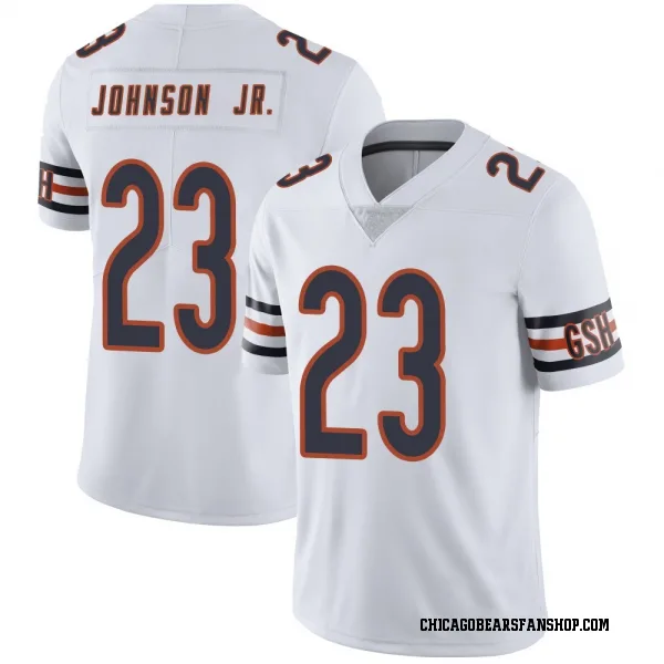 Men's Anthony Johnson Jr. Chicago Bears Limited White Vapor Untouchable Jersey