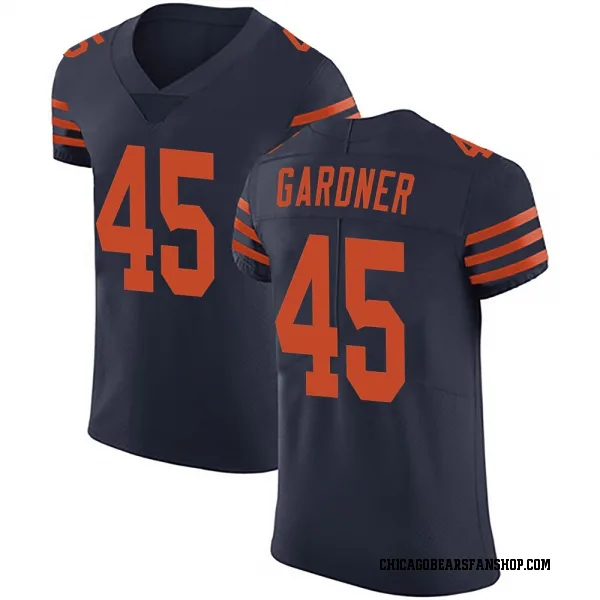 Men's Beau Gardner Chicago Bears Elite Navy Blue Alternate Vapor Untouchable Jersey