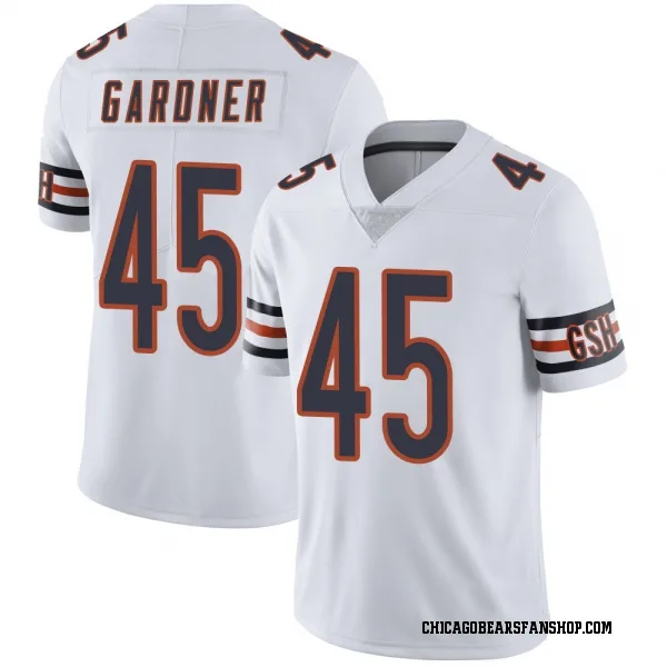 Men's Beau Gardner Chicago Bears Limited White Vapor Untouchable Jersey