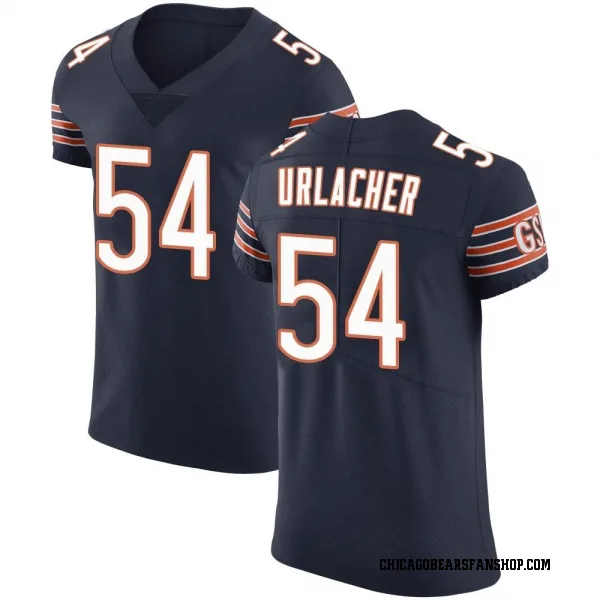 Men's Brian Urlacher Chicago Bears Elite Navy Team Color Vapor Untouchable Jersey