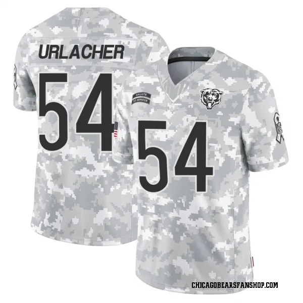 Men's Brian Urlacher Chicago Bears Limited Arctic Camo 2024 Salute to Service Jersey