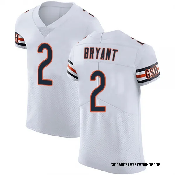Men's Coby Bryant Chicago Bears Elite White Vapor Untouchable Jersey