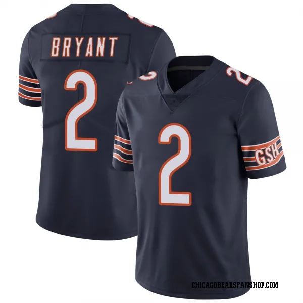 Men's Coby Bryant Chicago Bears Limited Navy Team Color Vapor Untouchable Jersey