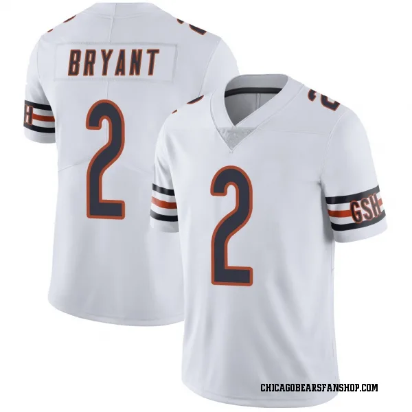 Men's Coby Bryant Chicago Bears Limited White Vapor Untouchable Jersey
