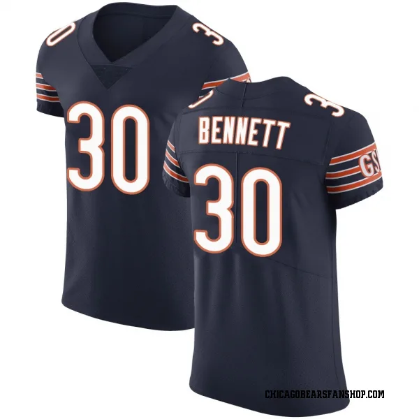 Men's Coleman Bennett Chicago Bears Elite Navy Team Color Vapor Untouchable Jersey