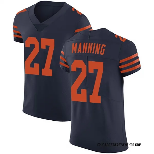 Men's Dontae Manning Chicago Bears Elite Navy Blue Alternate Vapor Untouchable Jersey