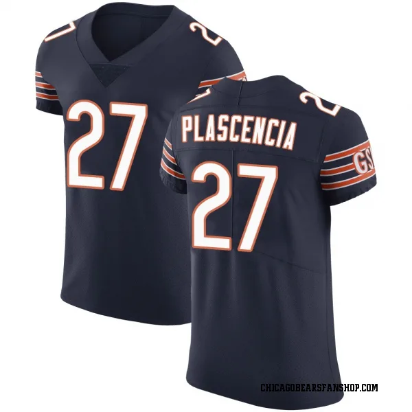 Men's Gabriel Plascencia Chicago Bears Elite Navy Team Color Vapor Untouchable Jersey