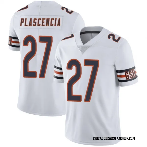 Men's Gabriel Plascencia Chicago Bears Limited White Vapor Untouchable Jersey