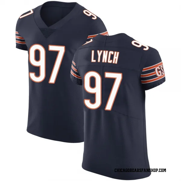 Men's James Lynch Chicago Bears Elite Navy Team Color Vapor Untouchable Jersey