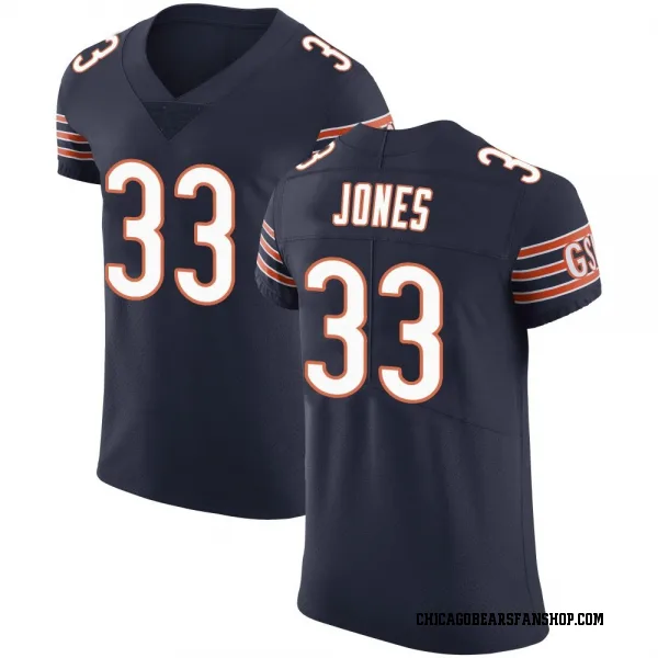 Men's Jaylon Jones Chicago Bears Elite Navy Team Color Vapor Untouchable Jersey