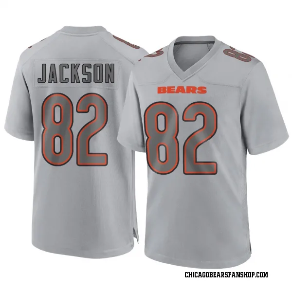 Men's John Jackson Chicago Bears Game Gray Atmosphere Fashion Jersey