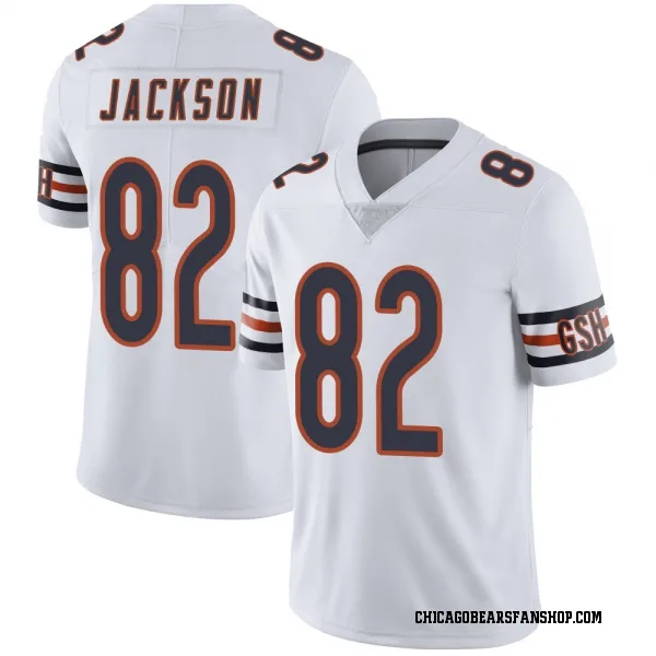 Men's John Jackson Chicago Bears Limited White Vapor Untouchable Jersey