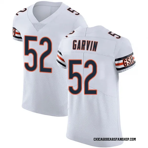 Men's Jonathan Garvin Chicago Bears Elite White Vapor Untouchable Jersey