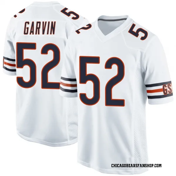 Men's Jonathan Garvin Chicago Bears Game White Jersey