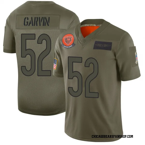 Men's Jonathan Garvin Chicago Bears Limited Camo 2019 Salute to Service Jersey