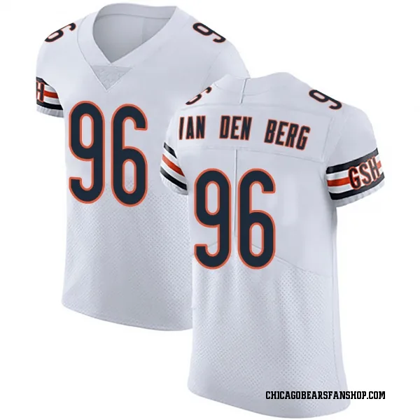 Men's Jordan van den Berg Chicago Bears Elite White Vapor Untouchable Jersey