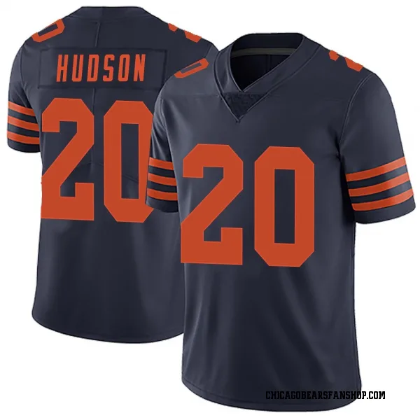 Men's Kyron Hudson Chicago Bears Limited Navy Blue Alternate Vapor Untouchable Jersey