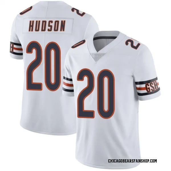 Men's Kyron Hudson Chicago Bears Limited White Vapor Untouchable Jersey