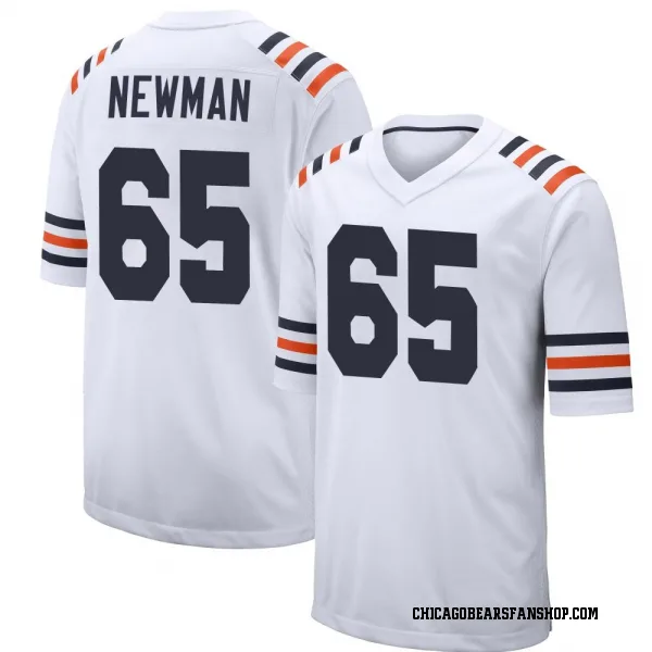 Men's Luke Newman Chicago Bears Game White Alternate Classic Jersey