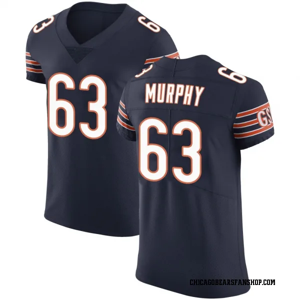 Men's Mason Murphy Chicago Bears Elite Navy Team Color Vapor Untouchable Jersey