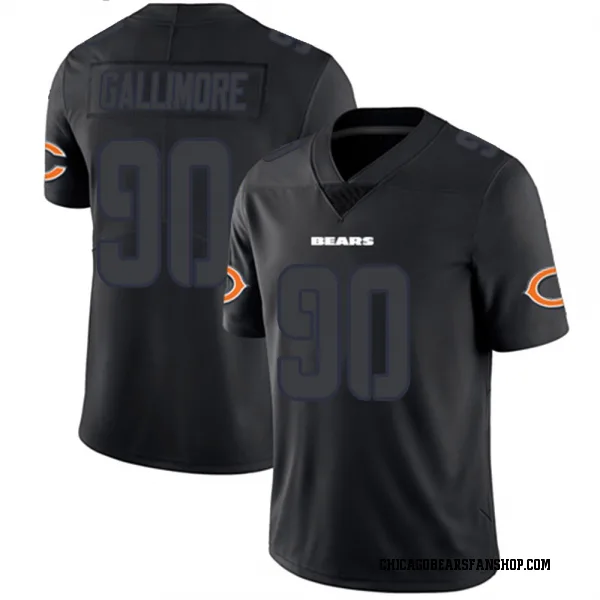Men's Neville Gallimore Chicago Bears Limited Black Impact Jersey