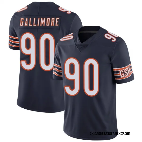 Men's Neville Gallimore Chicago Bears Limited Navy Team Color Vapor Untouchable Jersey