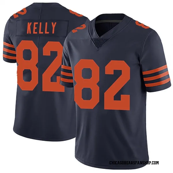 Men's Omari Kelly Chicago Bears Limited Navy Blue Alternate Vapor Untouchable Jersey