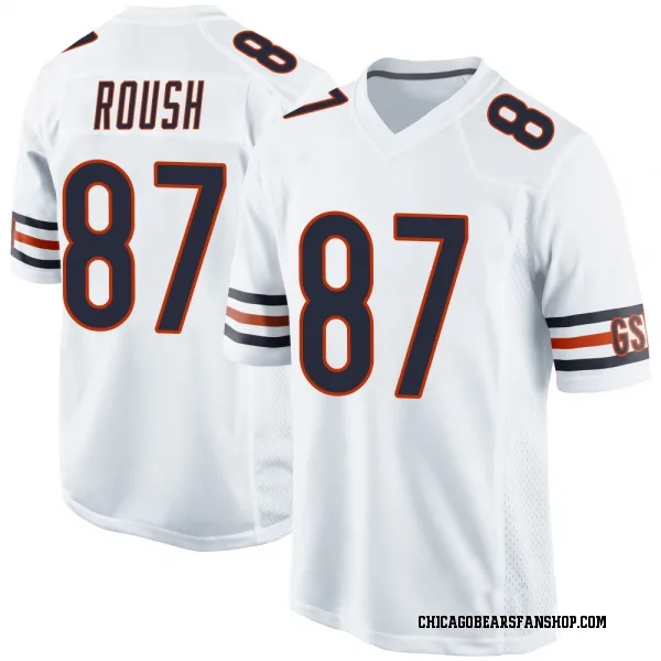 Men's Sam Roush Chicago Bears Game White Jersey