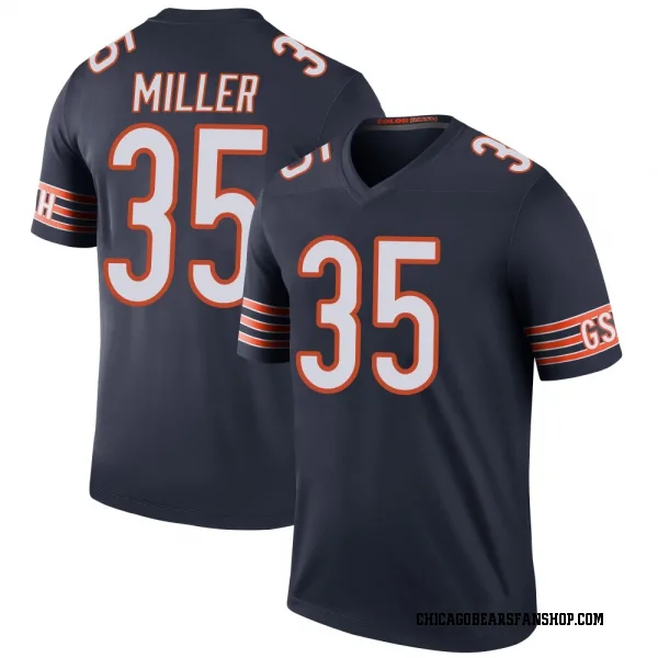 Men's Scotty Miller Chicago Bears Legend Navy Color Rush Jersey