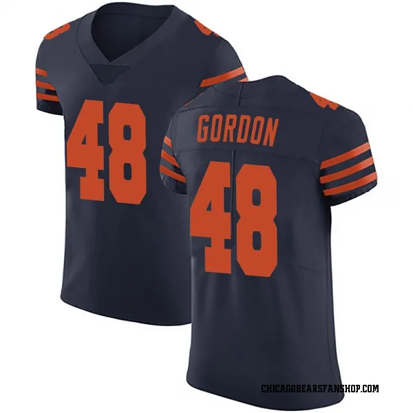 Men's Thomas Gordon Chicago Bears Elite Navy Blue Alternate Vapor Untouchable Jersey