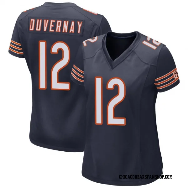Women's Devin Duvernay Chicago Bears Game Navy Team Color Jersey