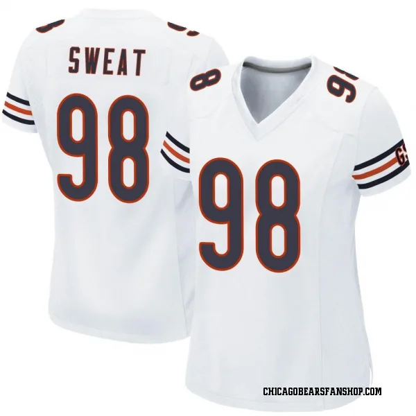 Women's Montez Sweat Chicago Bears Game White Jersey