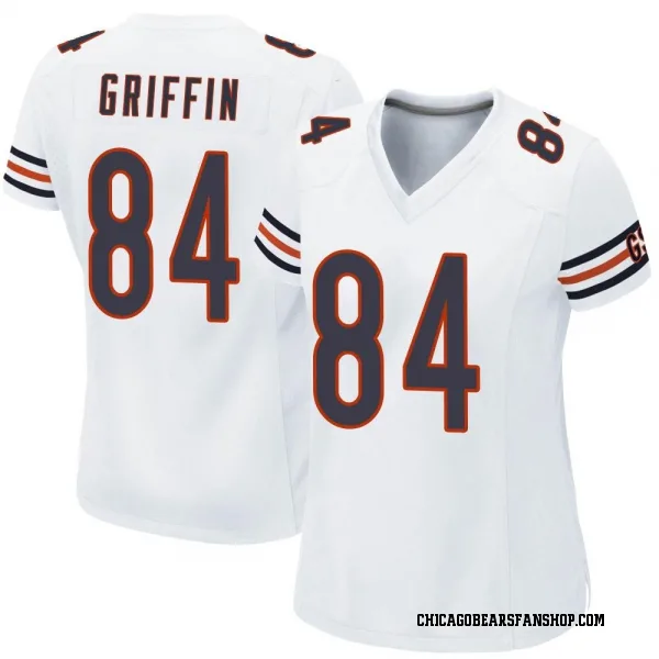 Women's Ryan Griffin Chicago Bears Game White Jersey