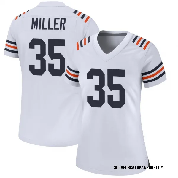 Women's Scotty Miller Chicago Bears Game White Alternate Classic Jersey