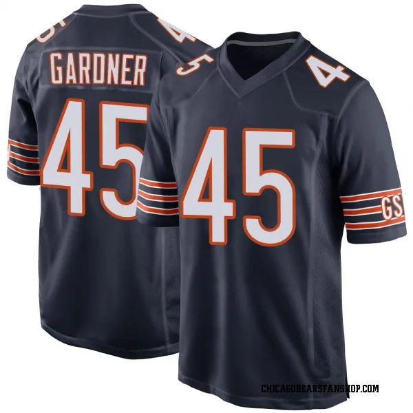 Youth Beau Gardner Chicago Bears Game Navy Team Color Jersey