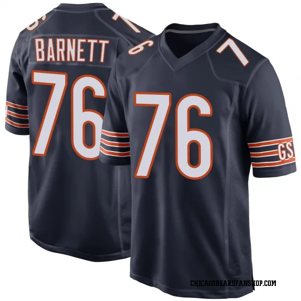 Youth Caden Barnett Chicago Bears Game Navy Team Color Jersey