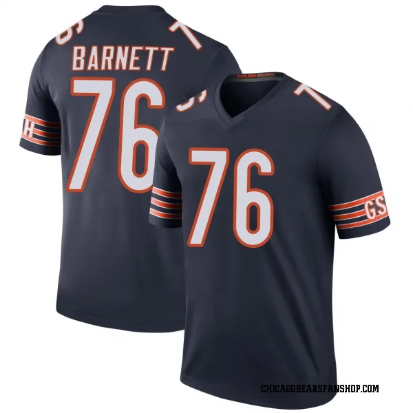Youth Caden Barnett Chicago Bears Legend Navy Color Rush Jersey