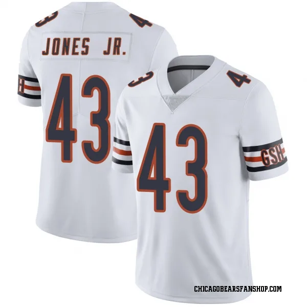 Youth Carl Jones Jr. Chicago Bears Limited White Vapor Untouchable Jersey