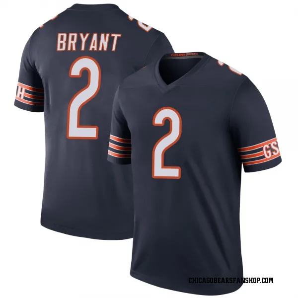Youth Coby Bryant Chicago Bears Legend Navy Color Rush Jersey