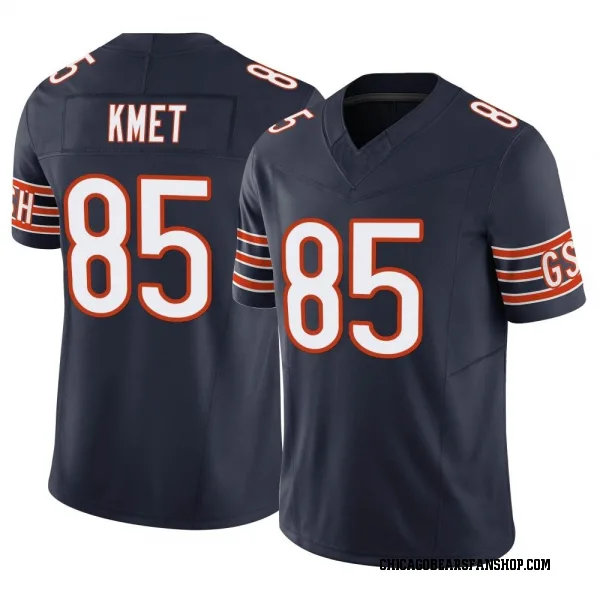 Youth Cole Kmet Chicago Bears Limited Navy Vapor F.U.S.E. Jersey