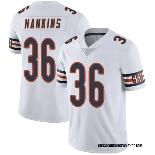 Youth Deion Hankins Chicago Bears Limited White Vapor Untouchable Jersey