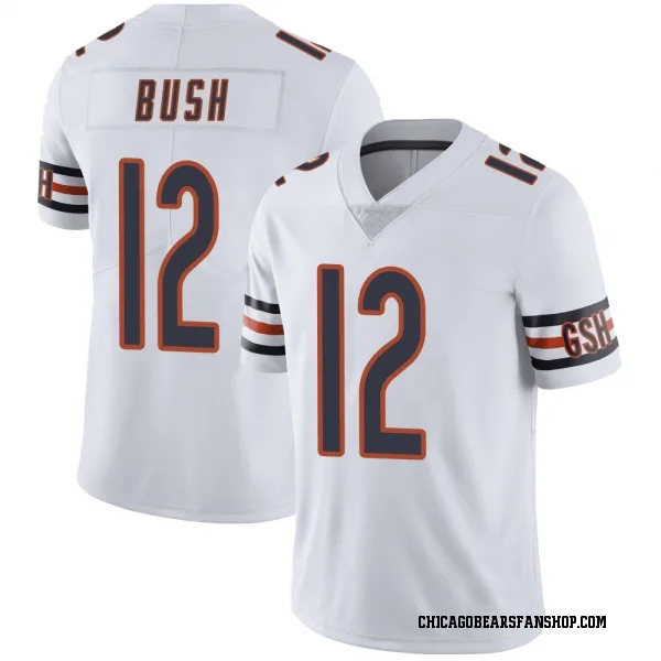 Youth Devin Bush Chicago Bears Limited White Vapor Untouchable Jersey