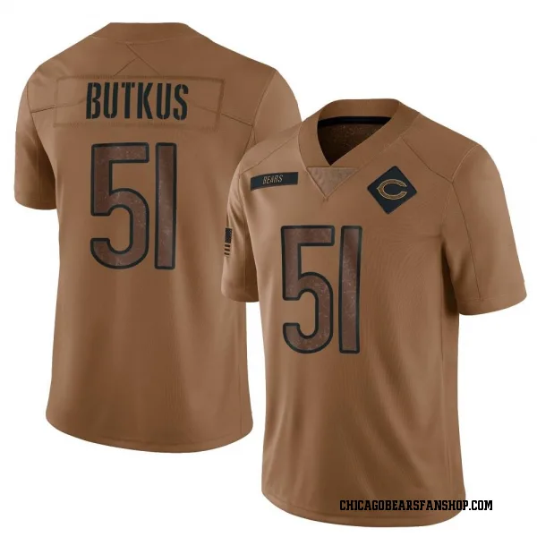 Youth Dick Butkus Chicago Bears Limited Brown 2023 Salute To Service Jersey