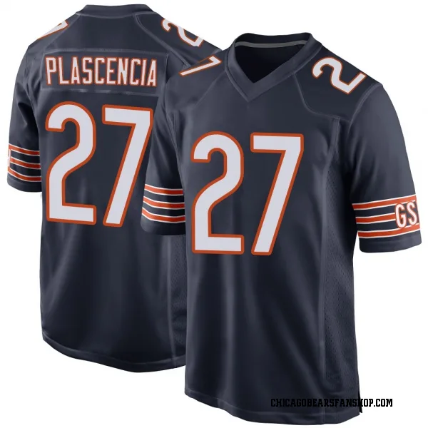 Youth Gabriel Plascencia Chicago Bears Game Navy Team Color Jersey