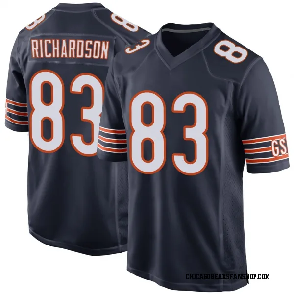 Youth JP Richardson Chicago Bears Game Navy Team Color Jersey
