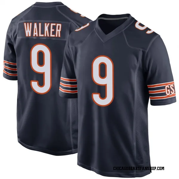 Youth Jahdae Walker Chicago Bears Game Navy Team Color Jersey