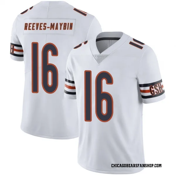 Youth Jalen Reeves-Maybin Chicago Bears Limited White Vapor Untouchable Jersey