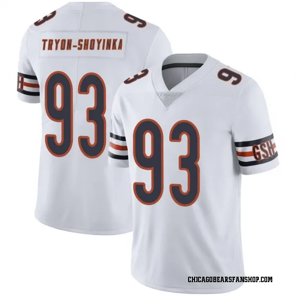 Youth Joe Tryon-Shoyinka Chicago Bears Limited White Vapor Untouchable Jersey