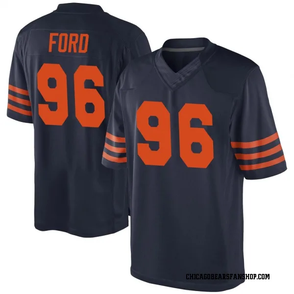 Youth Jonathan Ford Chicago Bears Game Navy Blue Alternate Jersey